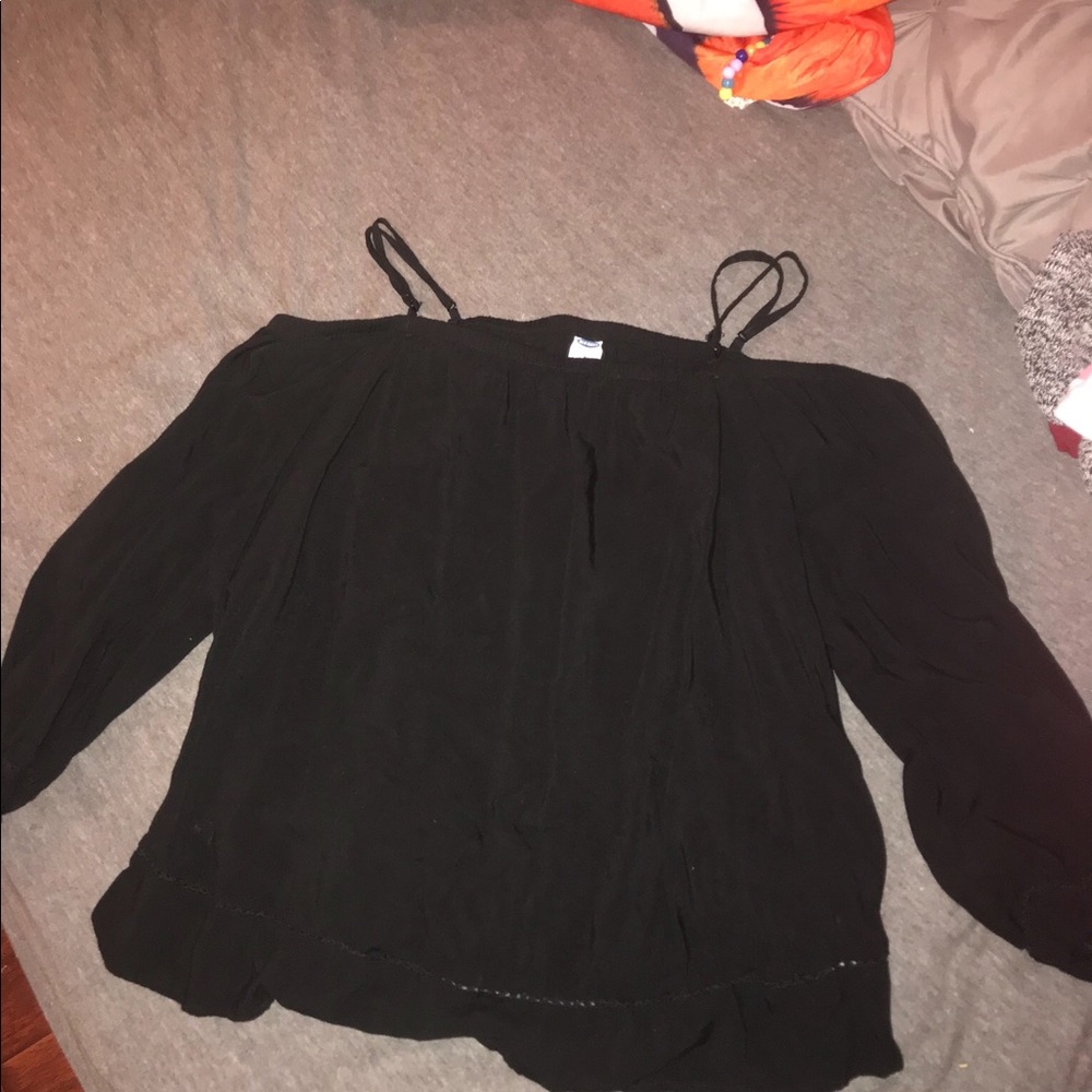 off the shoulder shirt